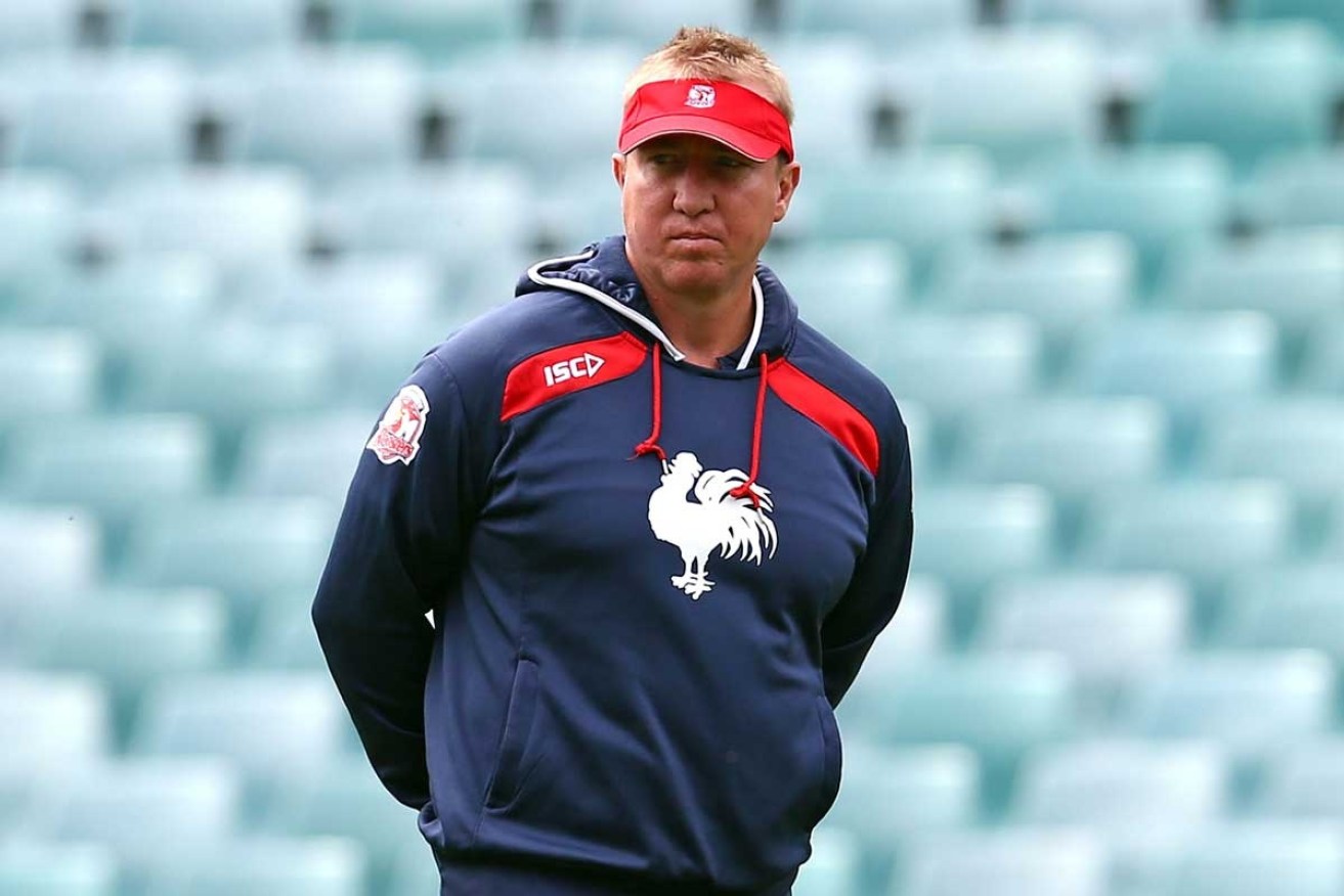Sydney Roosters coach Trent Robinson has been staunch in his belief that his team must focus on winning a new NRL premiership, not defending an old one.