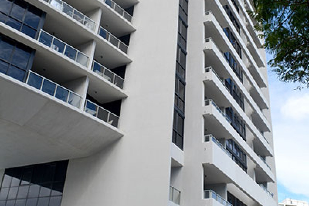 The Avalon apartments in Surfers Paradise, where Warriena Wright fell to her death.