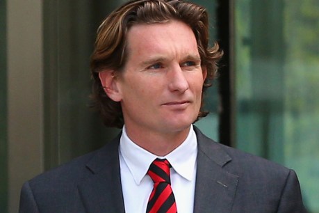 James Hird faces the axe after going it alone