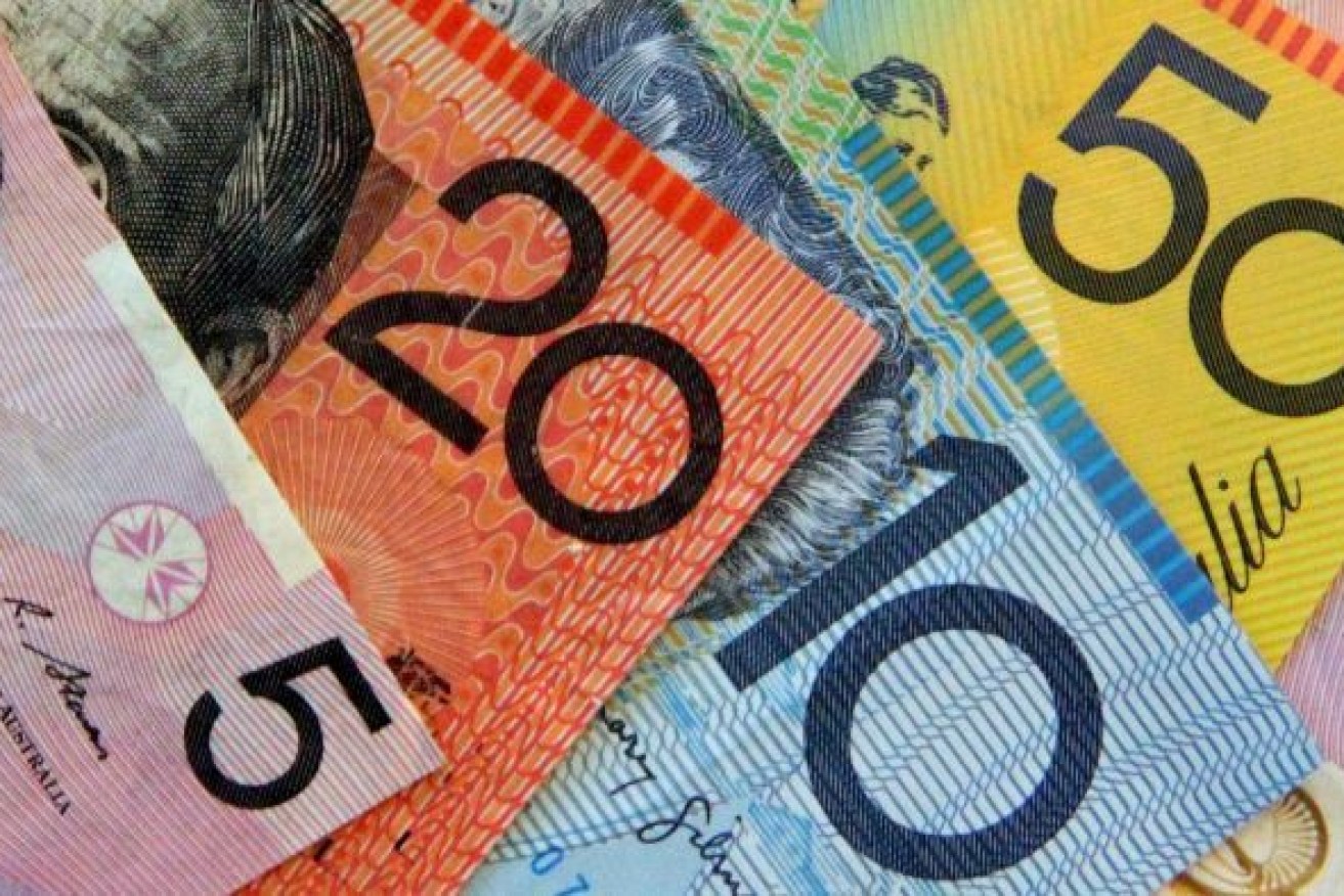 The Australian dollar has slumped to its lowest level in more than four years.