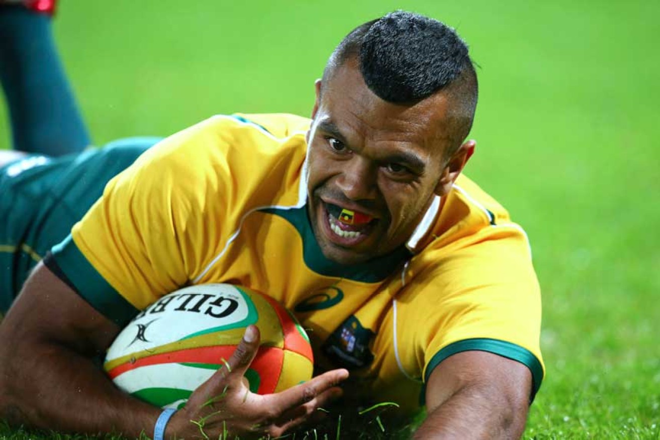 A force of nature when in his best form, Kurtley Beale has a amassed a staggering 95 times. <i>Photo: AAP</i>