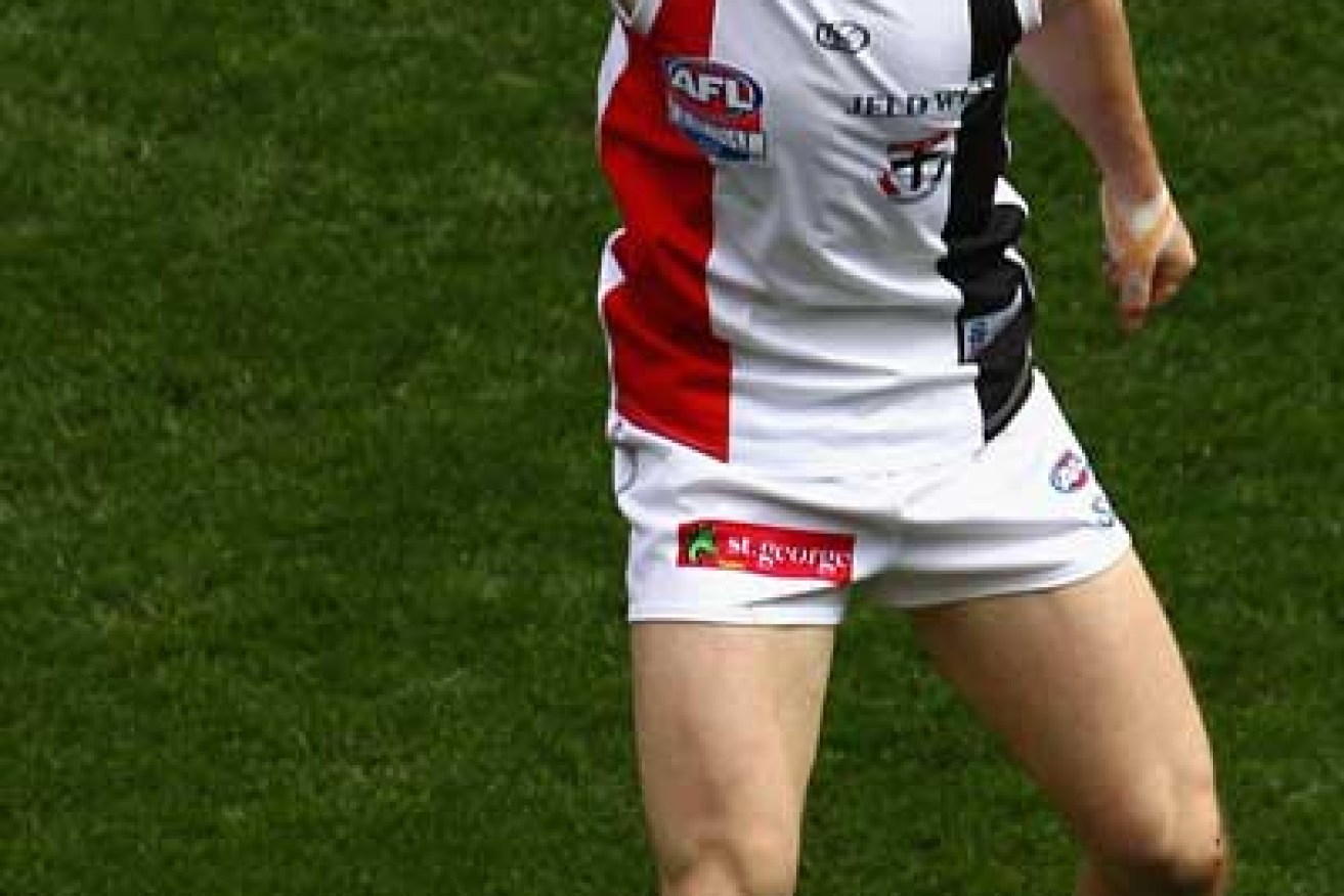 Stephen Milne kicked two goals in the 2010 Grand Final, but a fickle bounce denied him a third. Photo: Getty