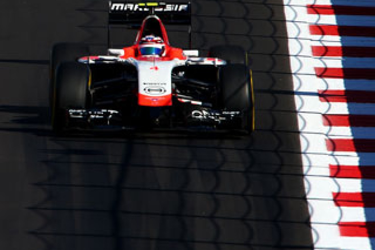 The Marussia team has gone into bankruptcy. Photo: Getty