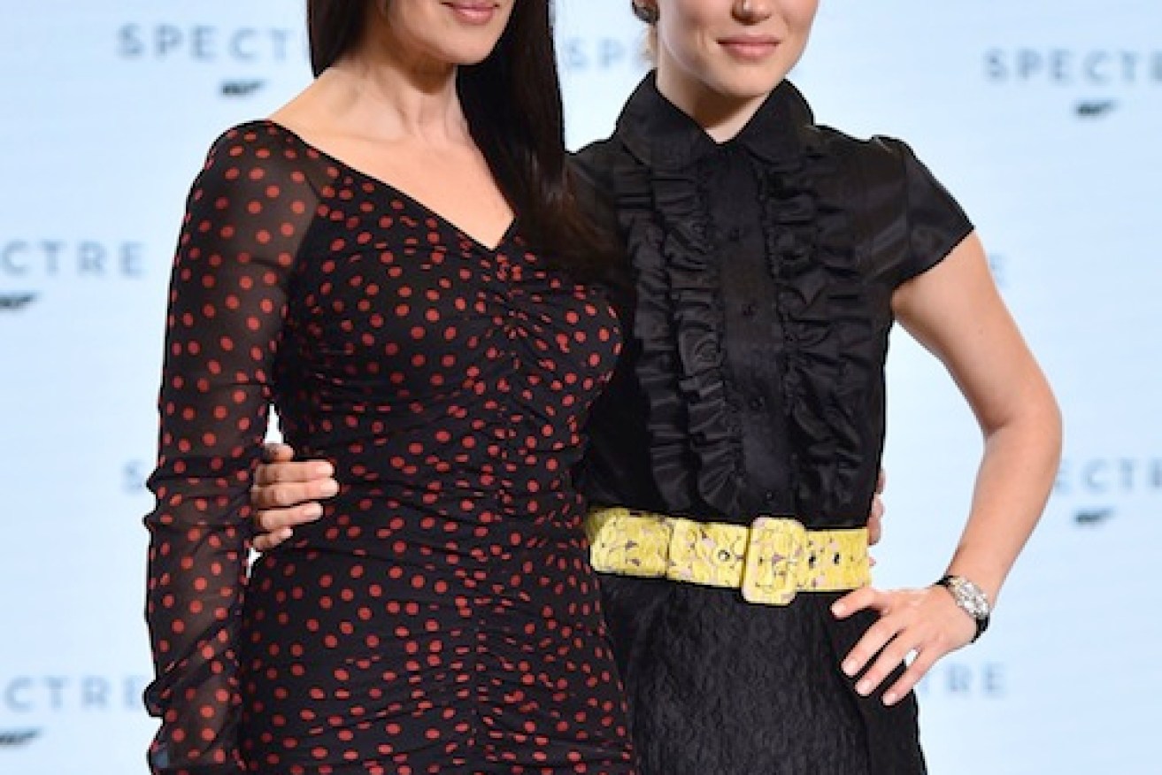 Monica Bellucci (left) and Lea Seydoux.