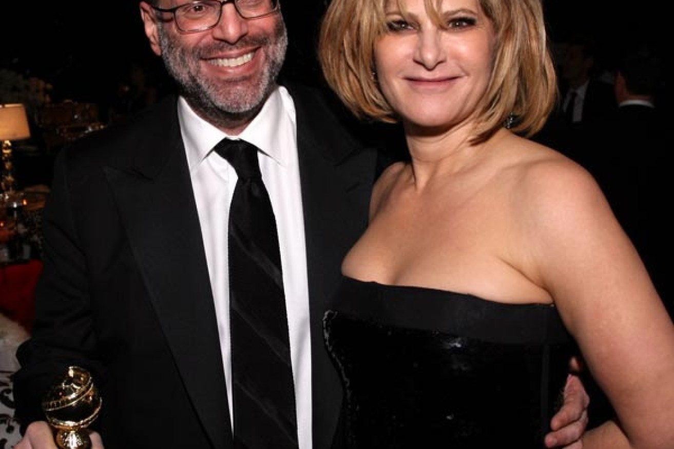 Scott Rudin and Amy Pascal. Photo: Getty