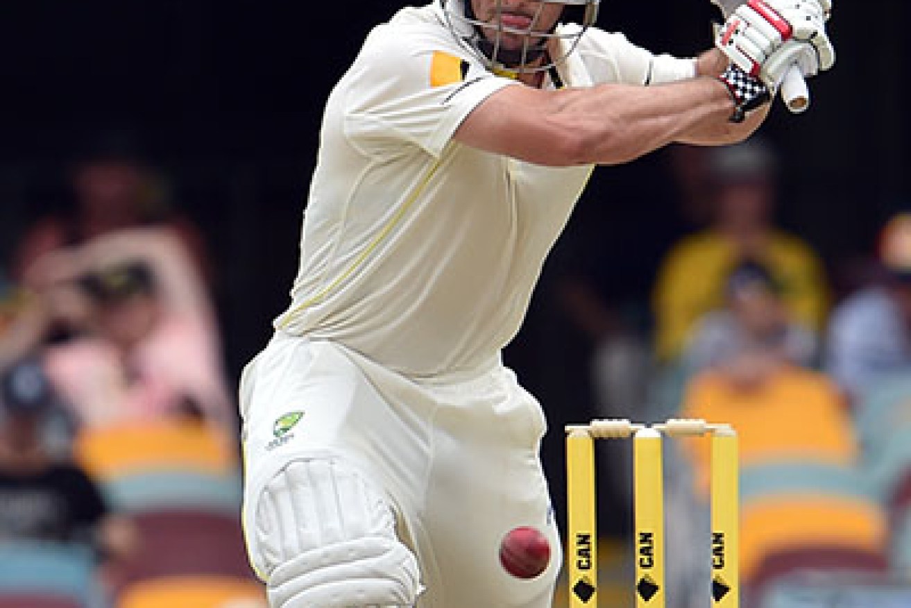 Shaun Marsh lets the shoulders go. Photo: Getty