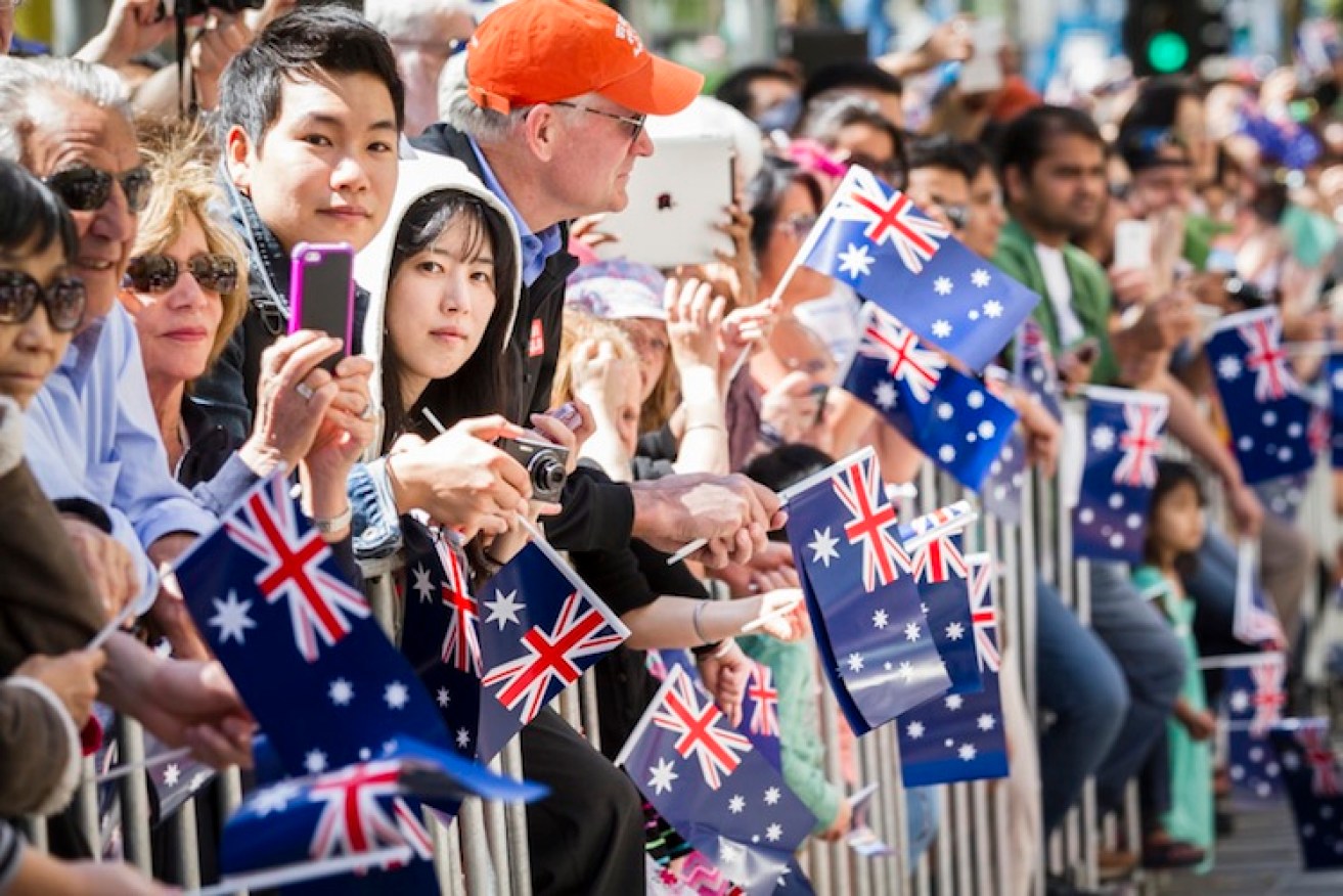 Australia Day celebrations are traditionally held on January 26. Photo: AAP