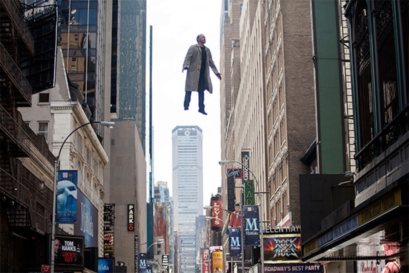 Keaton soars in Birdman. Photo: AAP