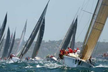 The Sydney to Hobart is one of the world's most famous yacht races. Photo: Getty