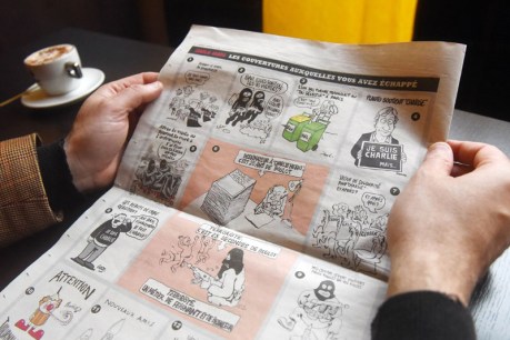 Huge local demand for Charlie Hebdo magazines
