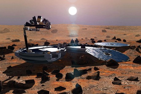 Mars resting place for missing space probe