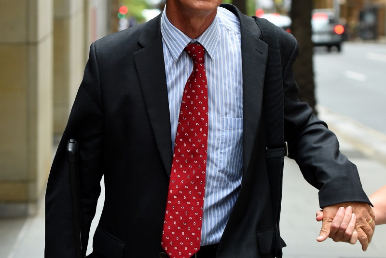 Peter Crawley, former Headmaster gave evidence at the Royal Commission. Photo AAP