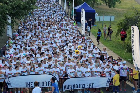 &#8216;Color Run&#8217; hits Canberra