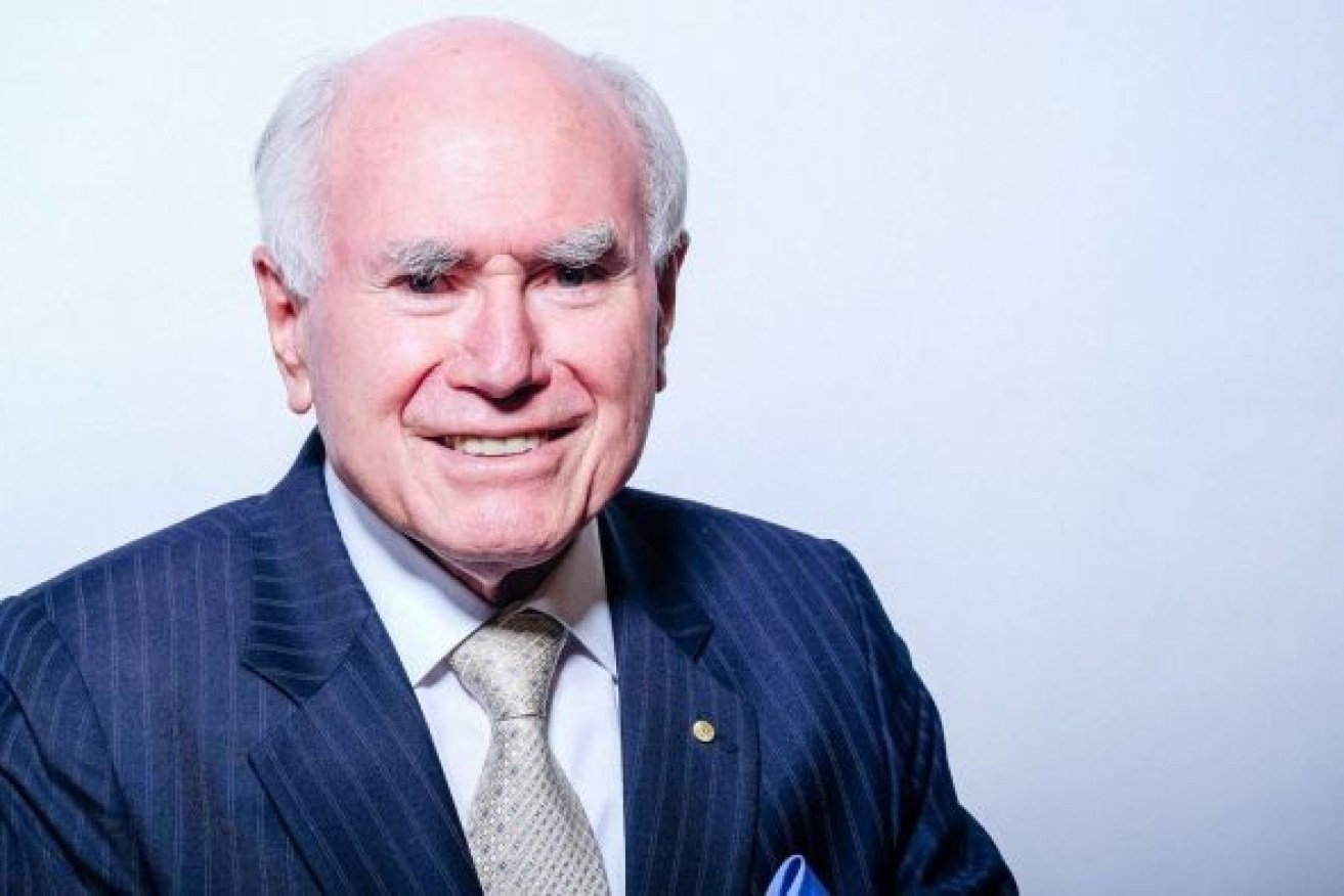 John Howard was released from hospital yesterday and is recovering at home