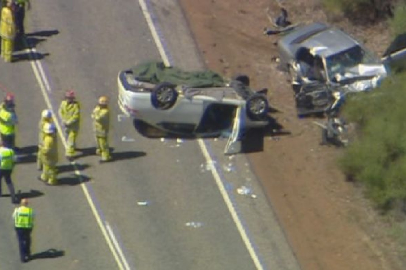 A tourist and a toddler died as a result of the crash at Bedfordale.