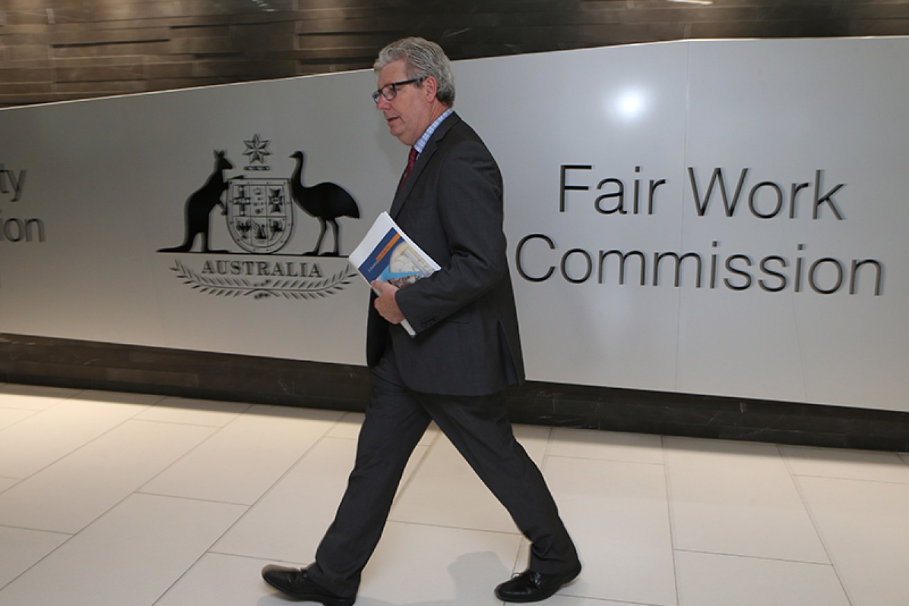 The Fair Work Commission has made a provisional ruling. 