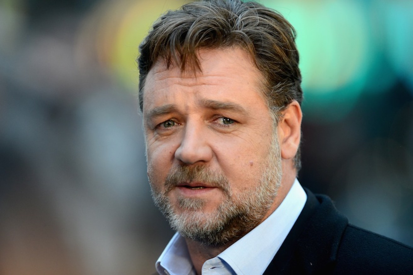Russell Crowe has had some words of encouragement for his beloved Rabbitohs.