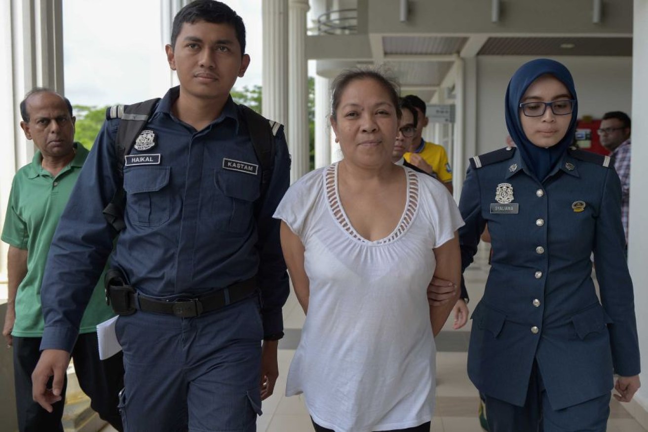 Maria Elvira Pinto Exposto says innocence will save her from mounting a Malaysian gallows.