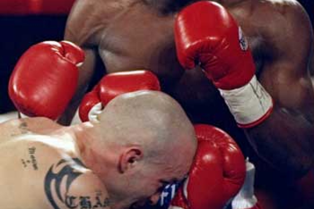 Floyd Mayweather's win over Angel Manfredy in 1998 was one of his finest performances. Photo: Getty