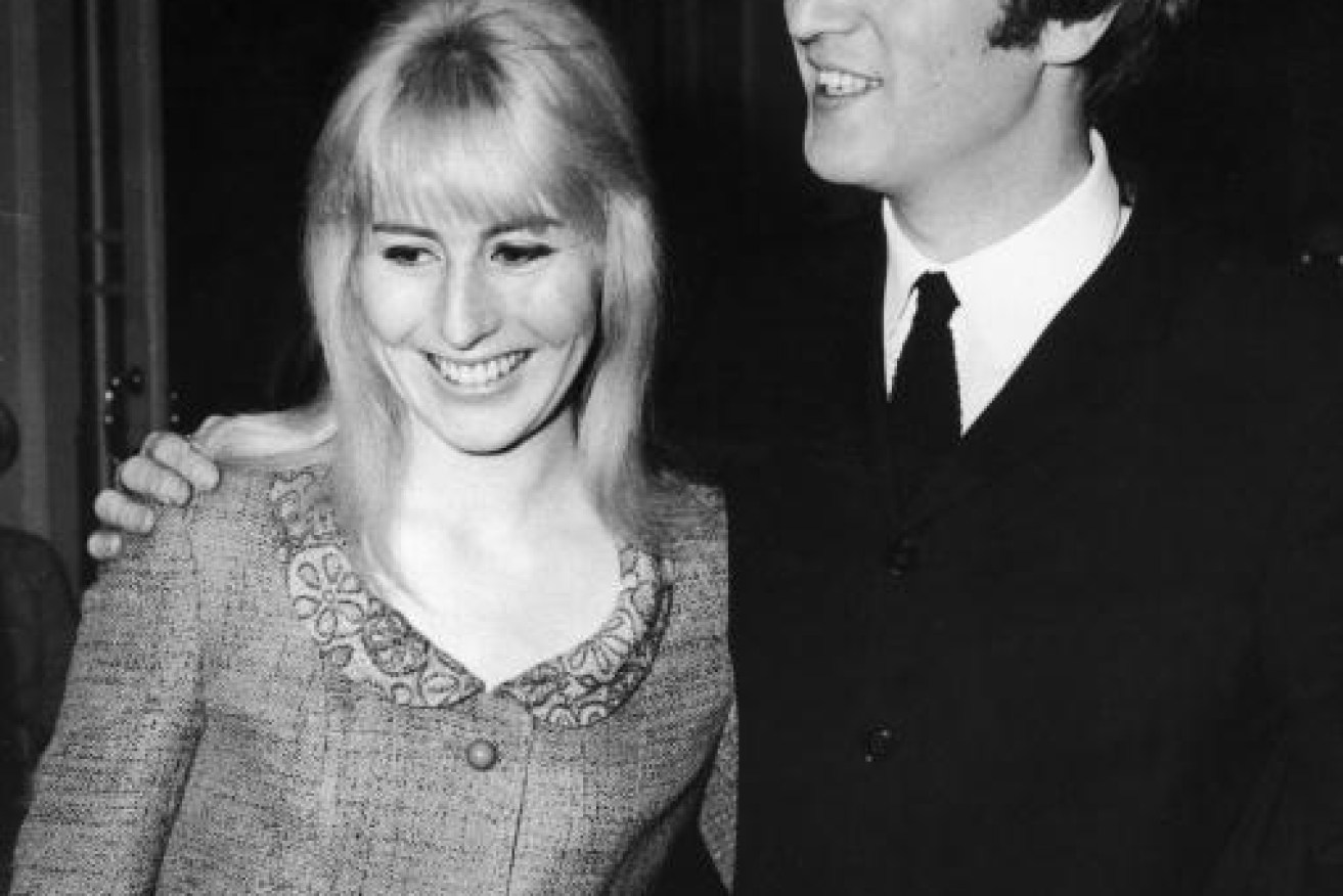 John and Cynthia Lennon on April 23 1964. PHoto: Getty