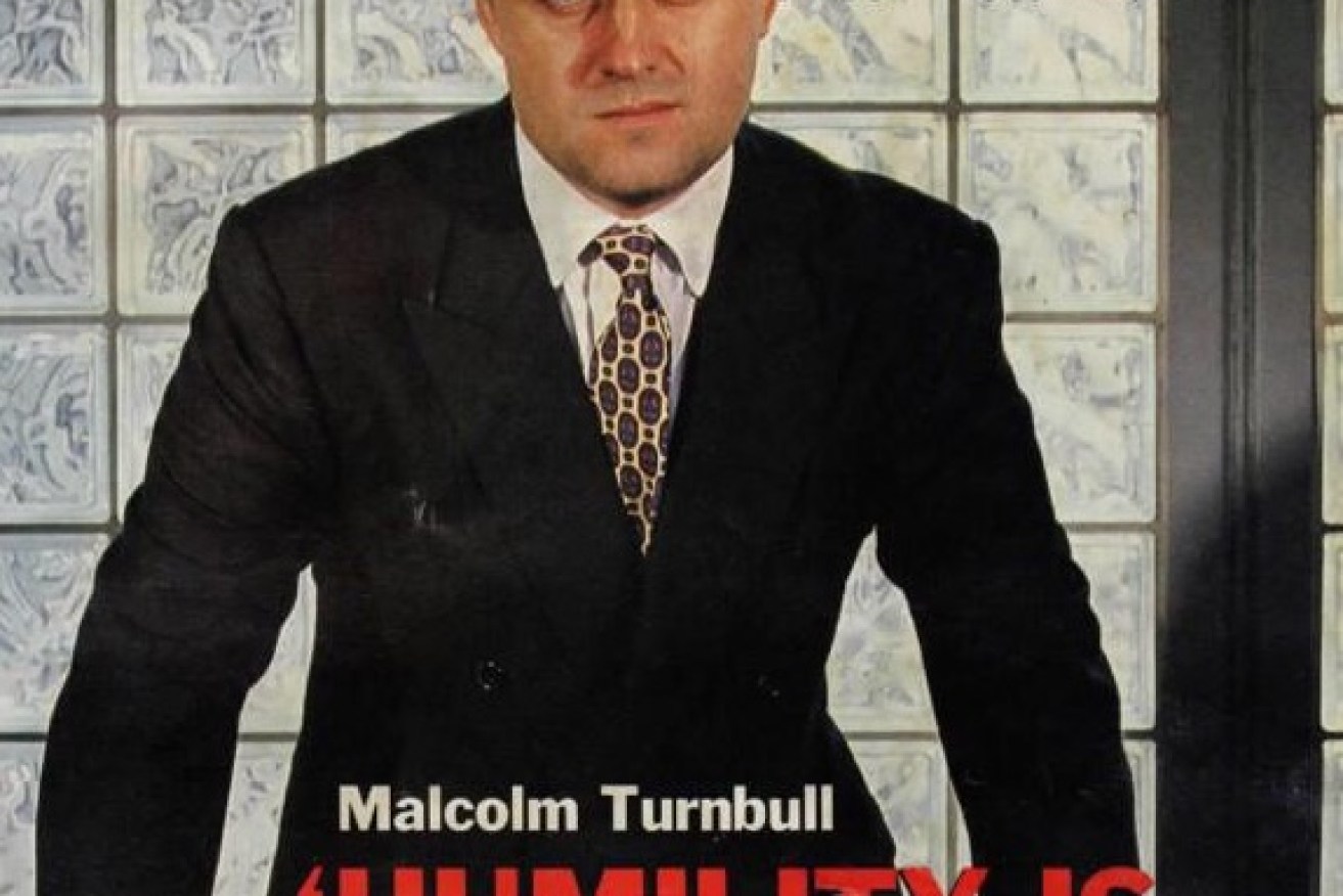 Merchant banker and legal eagle, Malcolm Turnbull on the cover of <i>Good Weekend</i> in 1991.