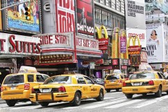 Woman shot after stabbing in NYC's Times Square