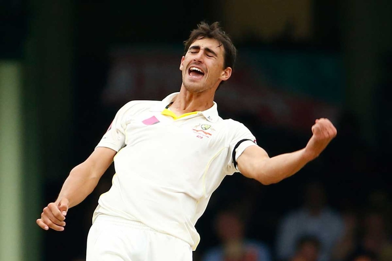 Mitchell Starc is back from injury and ready to fire up Australia in the Sydney test