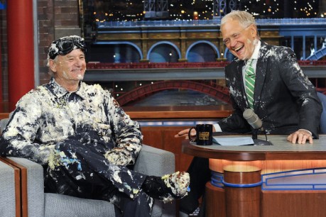 Late-night TV king Letterman says farewell