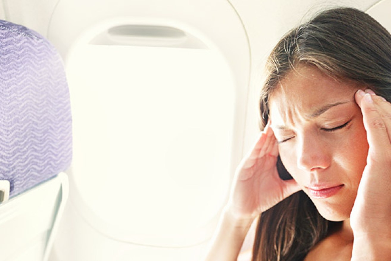 Your fear of flying may be a secret no longer. Source: Shutterstock