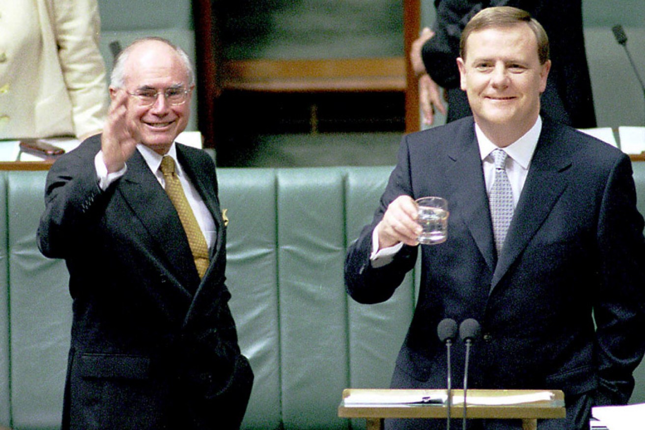 John Howard and Peter Costello were a formidable economic team. Photo: AAP