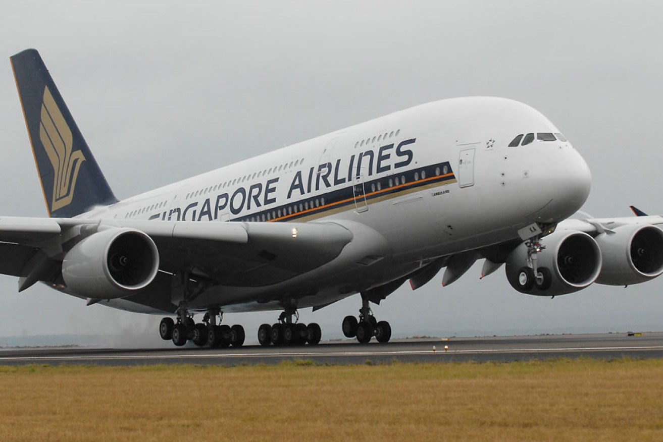 Singapore Airlines is operating two flights a day across four Australian airports.