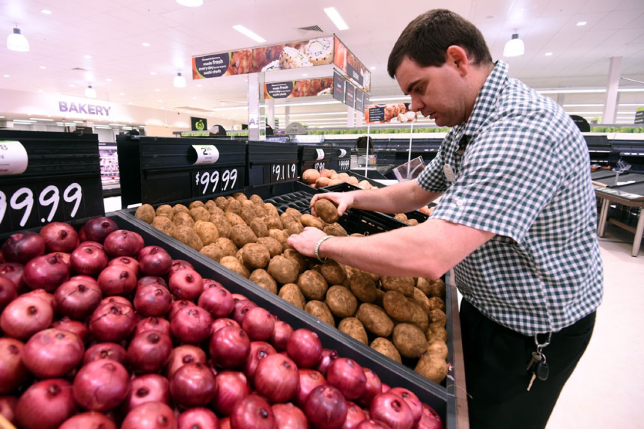 Woolworths needs more staff to keep up with consumer demand amid coronavirus panic buying. 