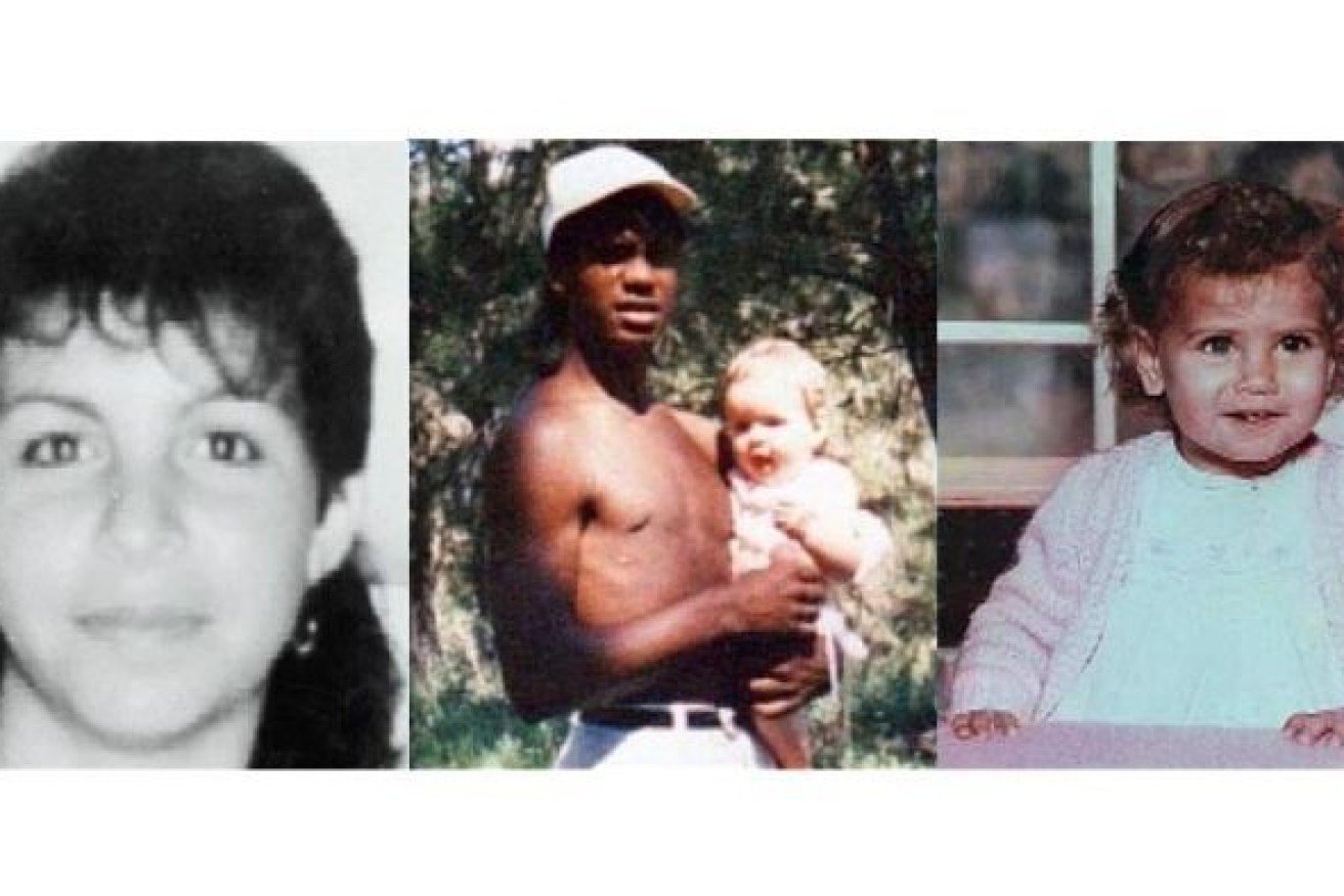 Colleen Walker (left) was one of the three Aboriginal children killed in Bowraville (Clinton Speedy-Duroux, C, and Evelyn Greenup, R).