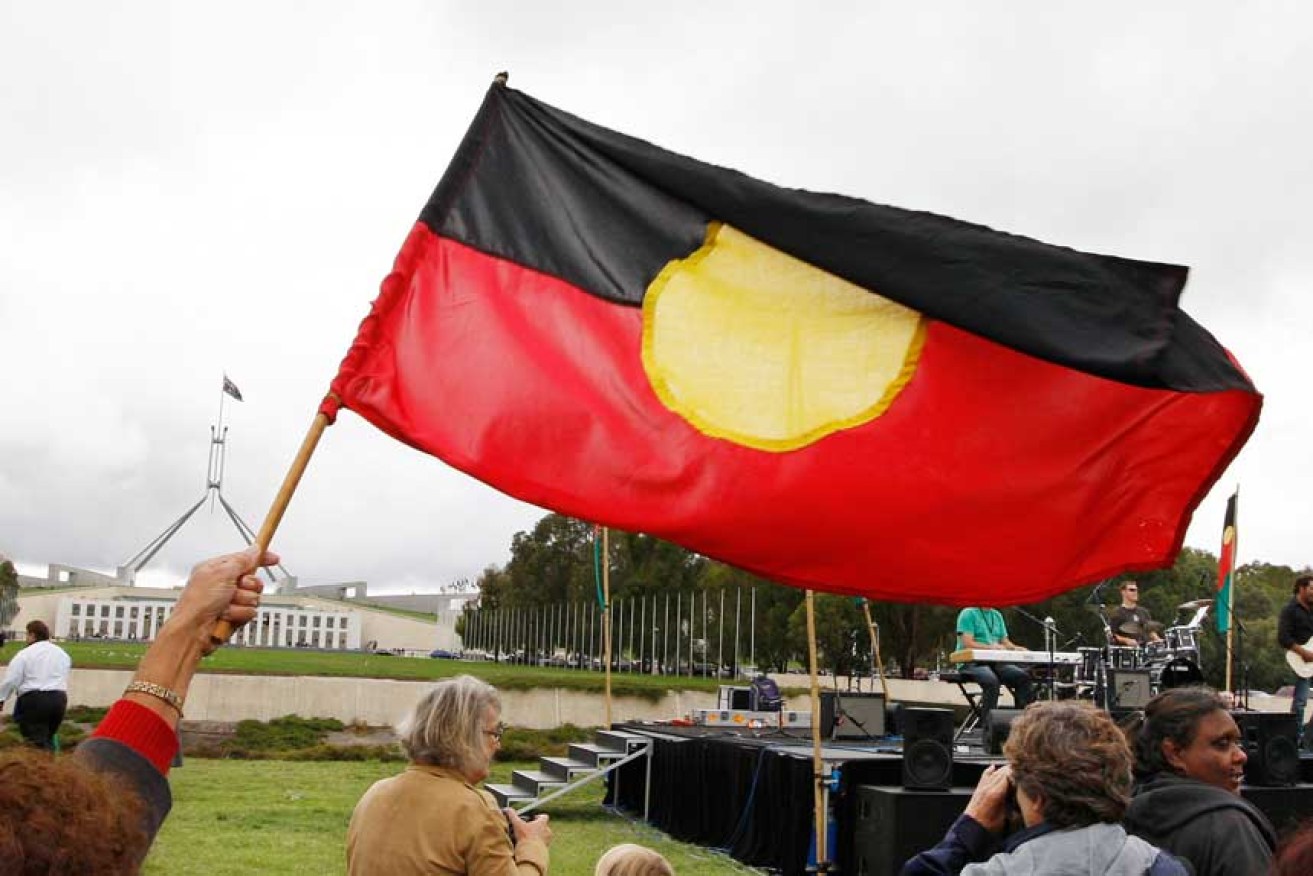 A senate inquiry is examining the commercial licensing of the flag.