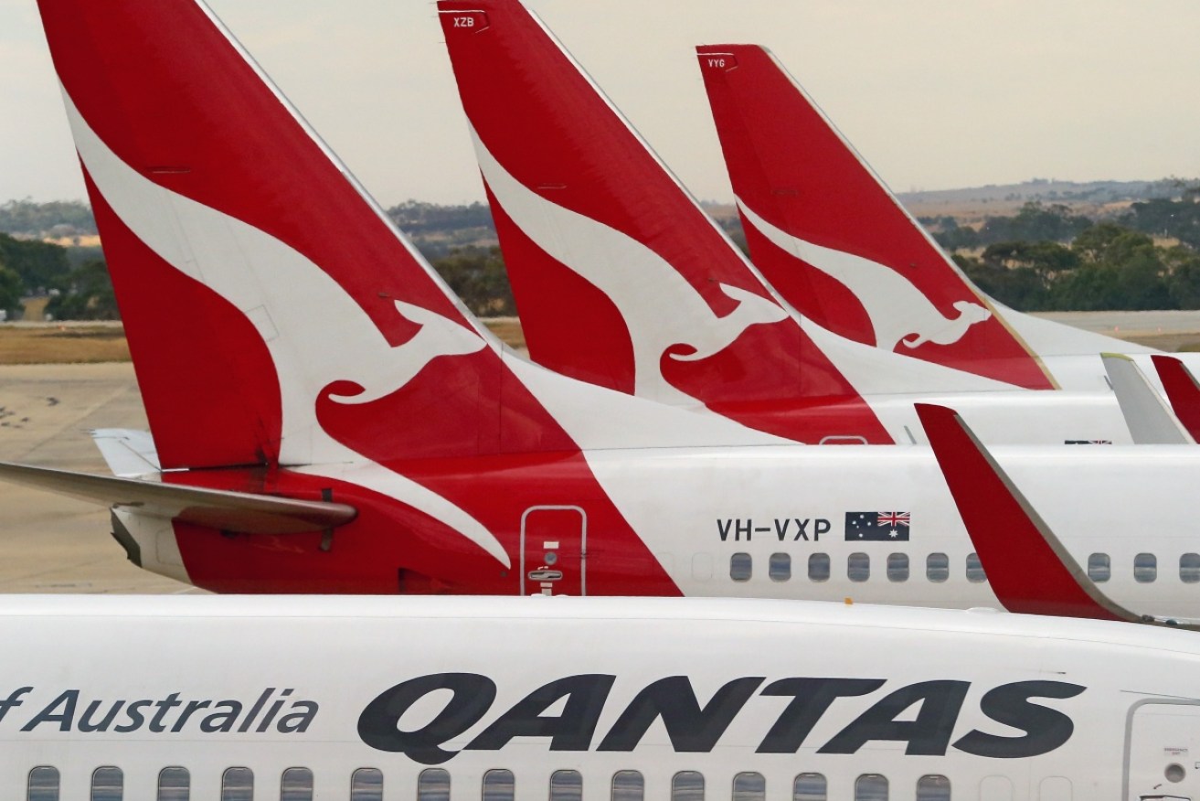 A Qantas plane has reportedly been evacuated  in Perth.