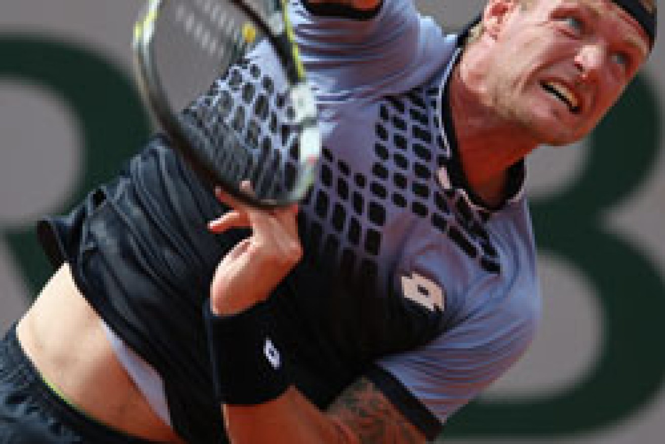 Groth's serve is one of the best in the game. Photo: Getty