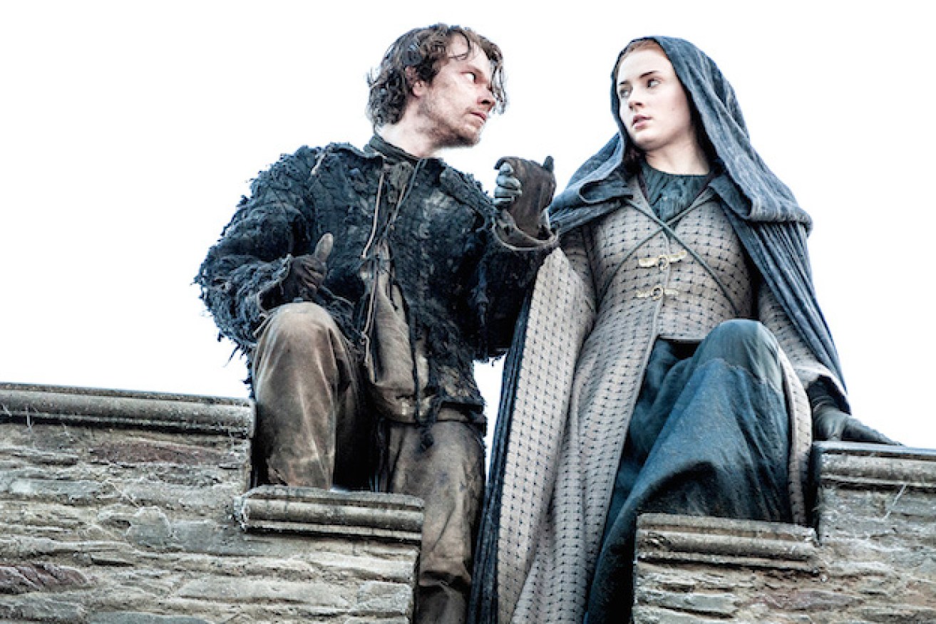Is Theon finally pulling himself together to save Sansa?