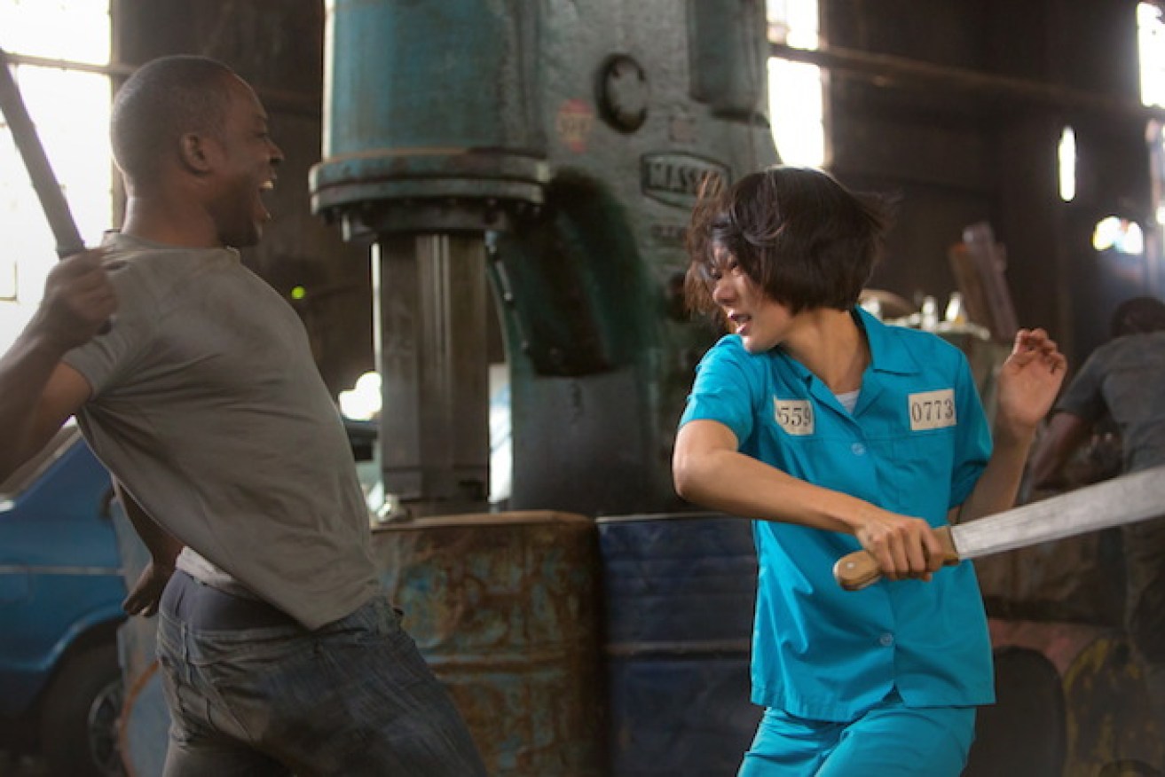 Doona Bae (right) plays a South Korean kickboxer. Photo: Netflix