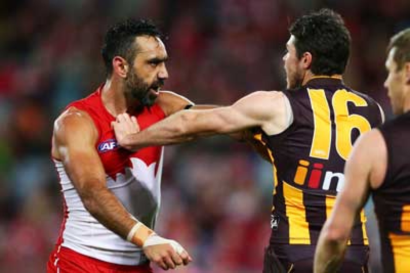 Opposition players need to show their support for Goodes. Photo: Getty