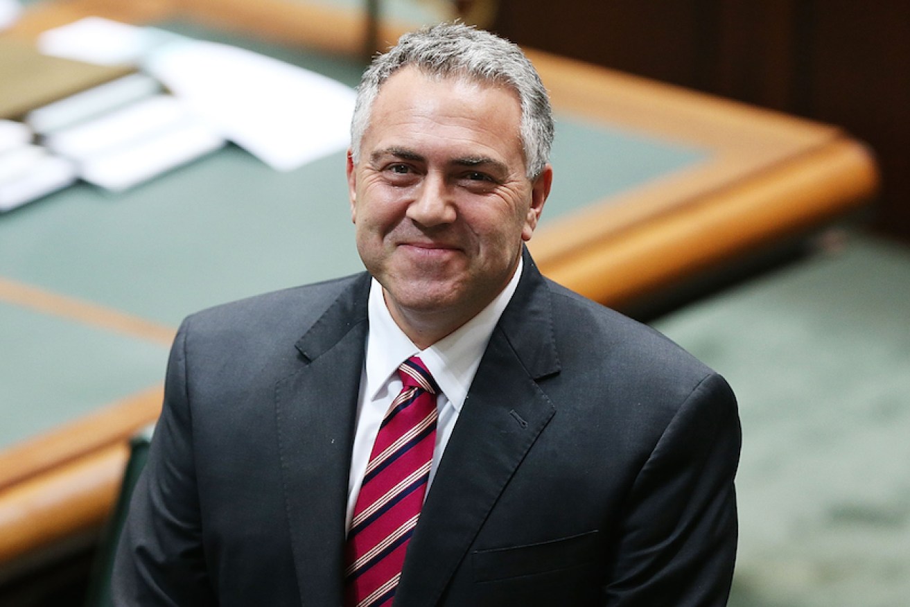 Joe Hockey is keen to see the GST rise to 15 per cent. Photo: Getty