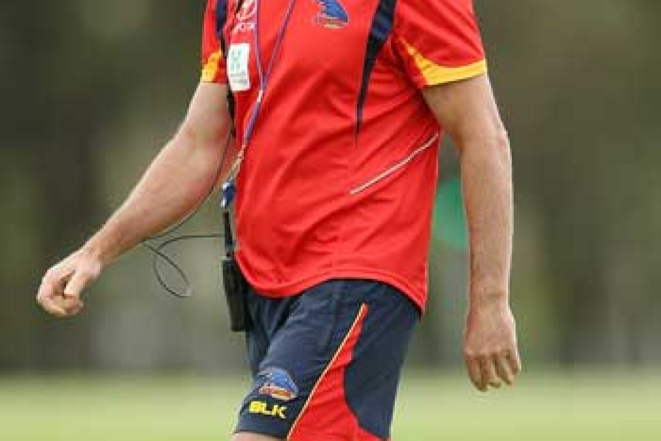 Mark Ricciuto was convinced he had found the Crows' next premiership coach. Photo: Getty