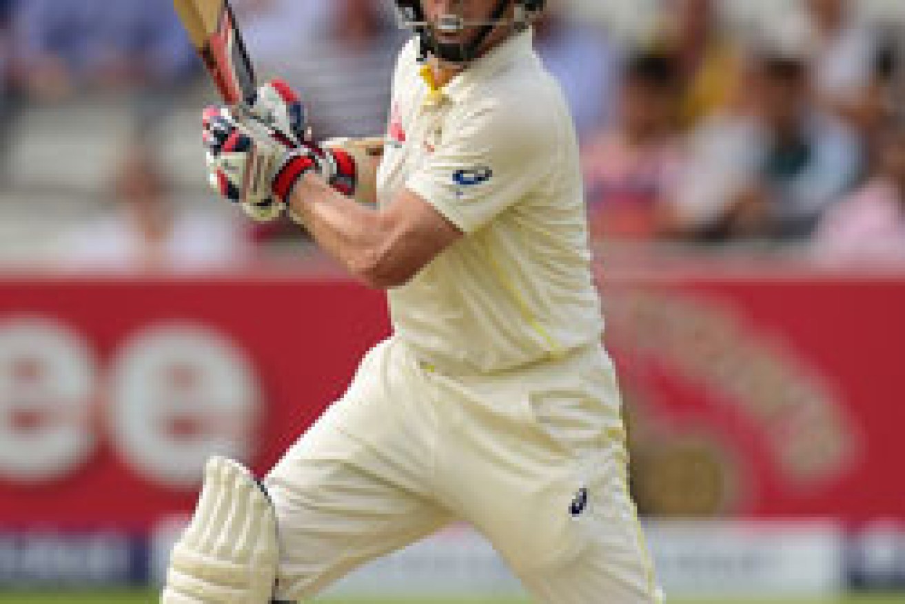Chris Rogers' first-innings 173 is his highest Test score. Photo: Getty