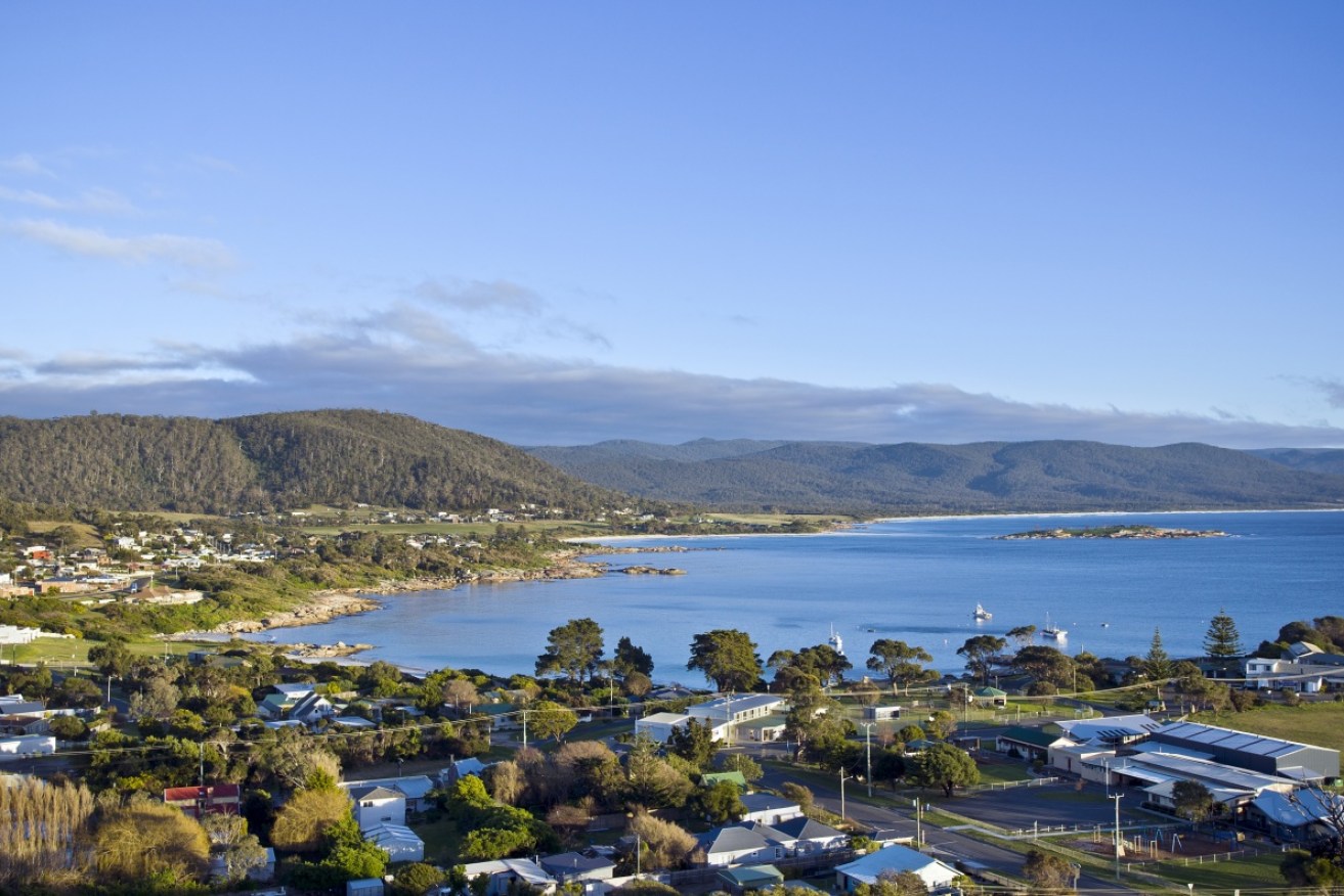 Bicheno, Tasmania has a population of just over 850 and according to HILDA should be full of happy people. Photo: Shutterstock
