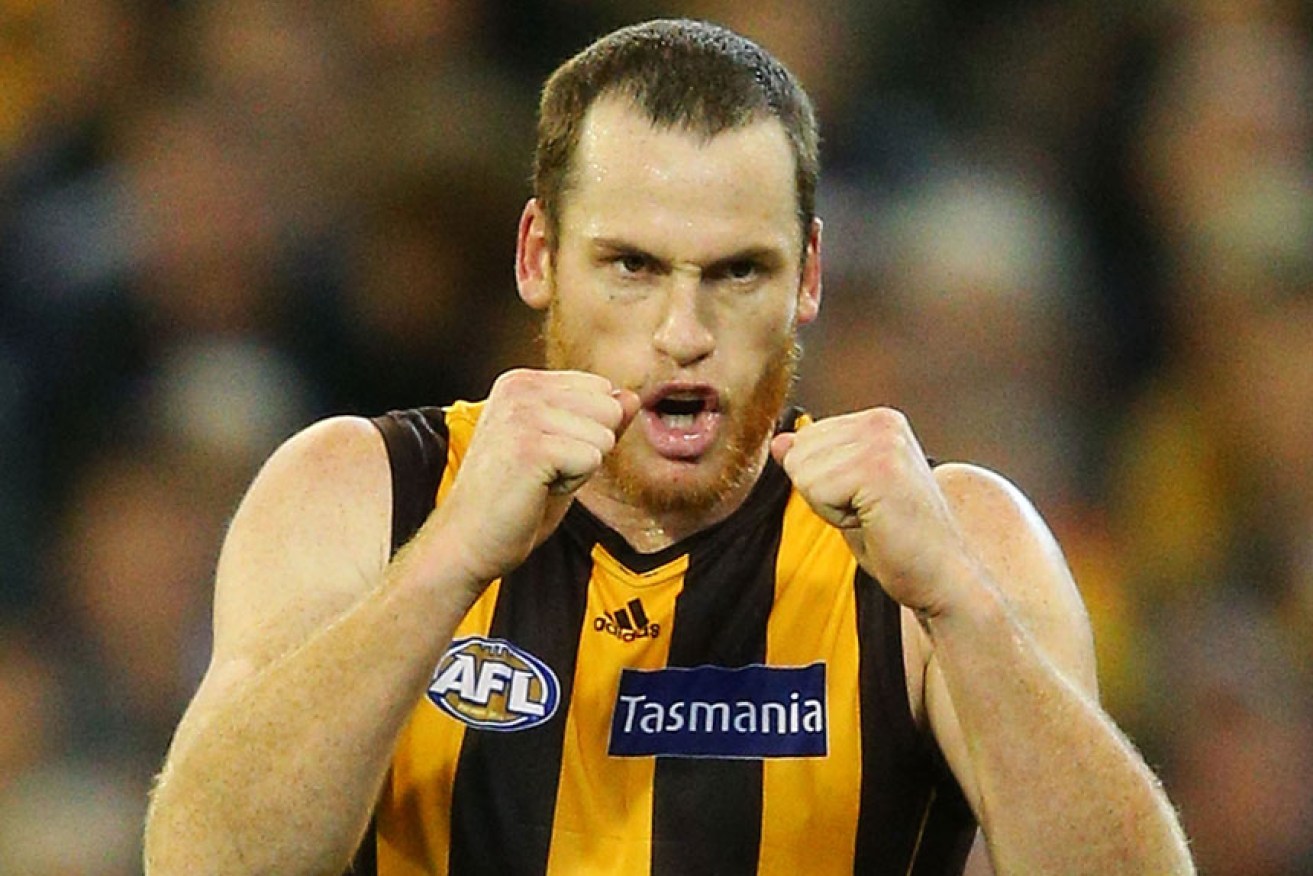 Jarryd Roughead has received the best possible news from his doctors.