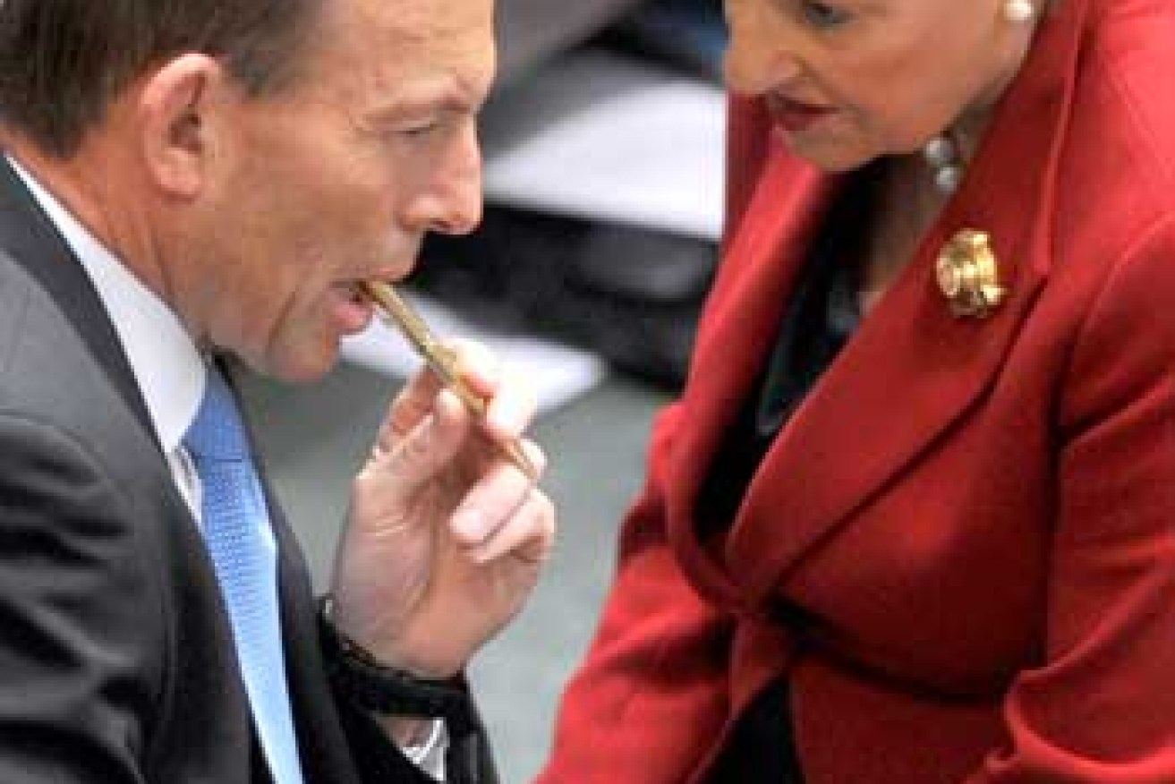 Mrs Bishop always had the ear of the PM. Photo: AAP