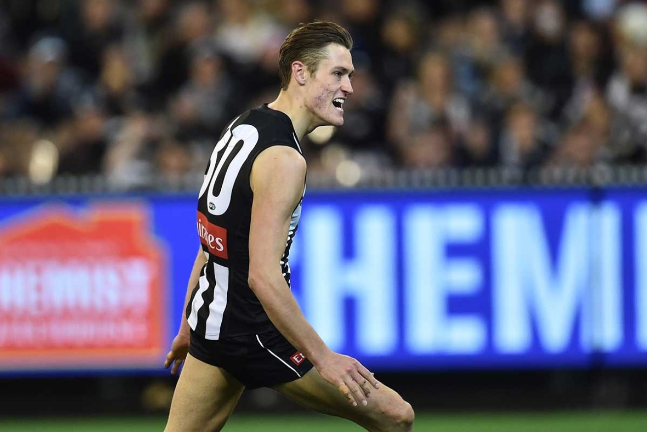 Darcy Moore’s inclusion for Saturday’s match will be vital for Collingwood. 