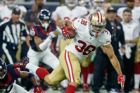 Jarryd Hayne catches the eye in 49ers try-out