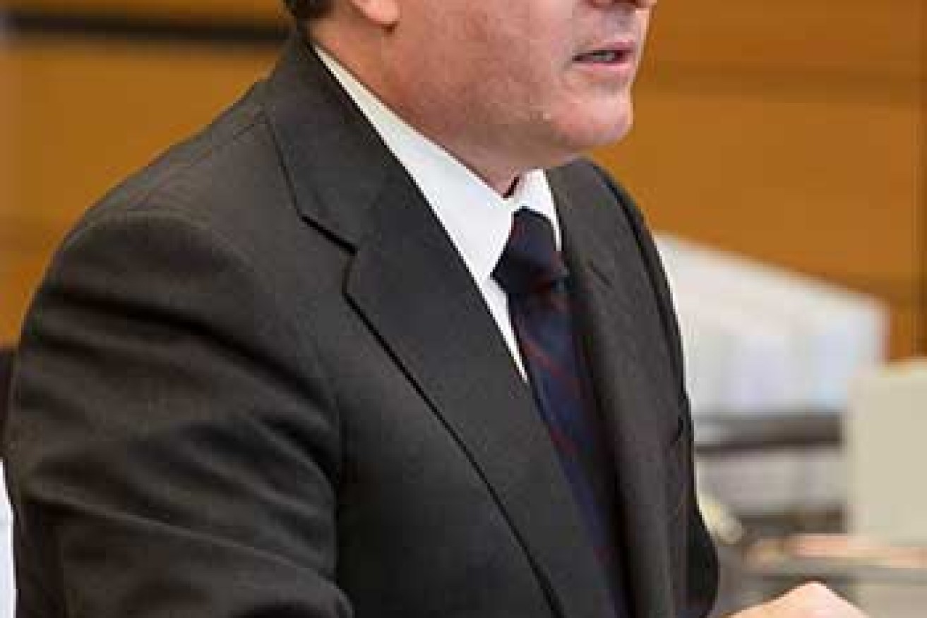Senior counsel assisting the commission, Mr Jeremy Stoljar. Photo: AAP