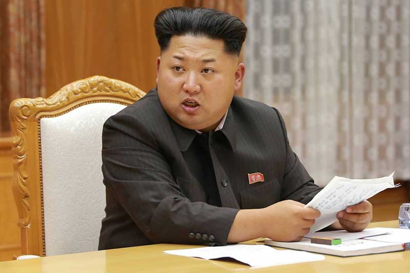 Kim Jong-un oversaw the missile tests, according to North Korea's state-run news agency. 