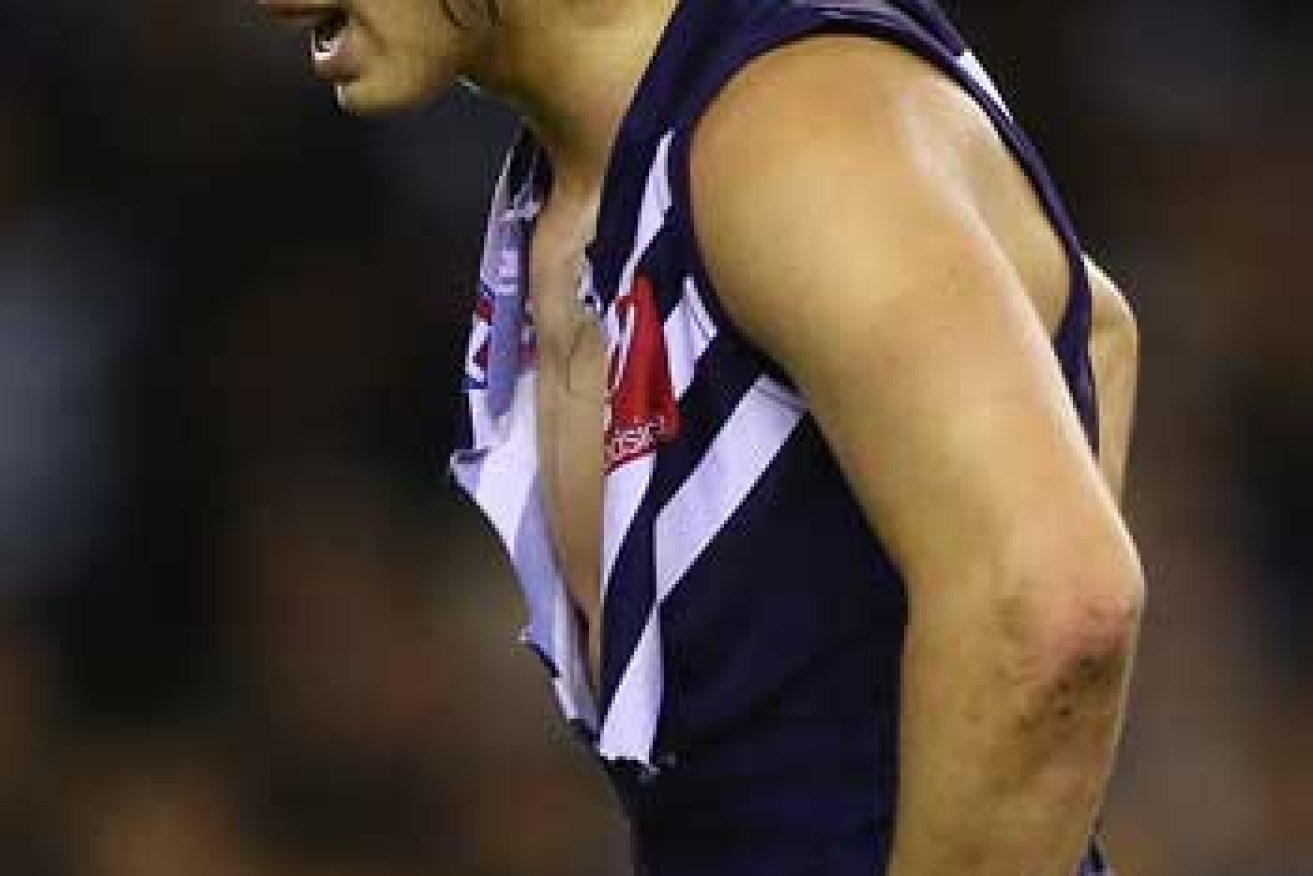 Nat Fyfe would love to recapture his early-season form for Freo. Photo: Getty